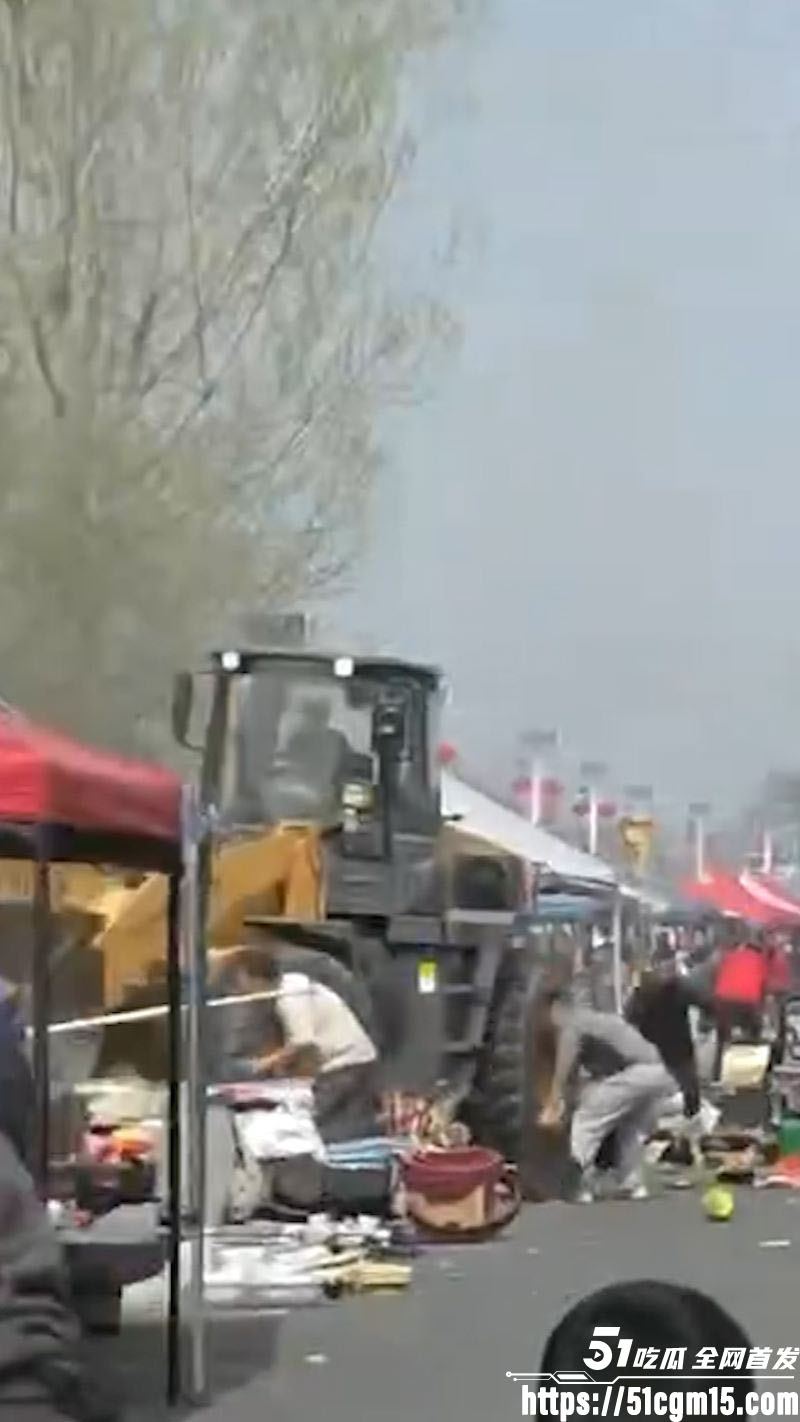 北京房山大集铲车撞人血案 3