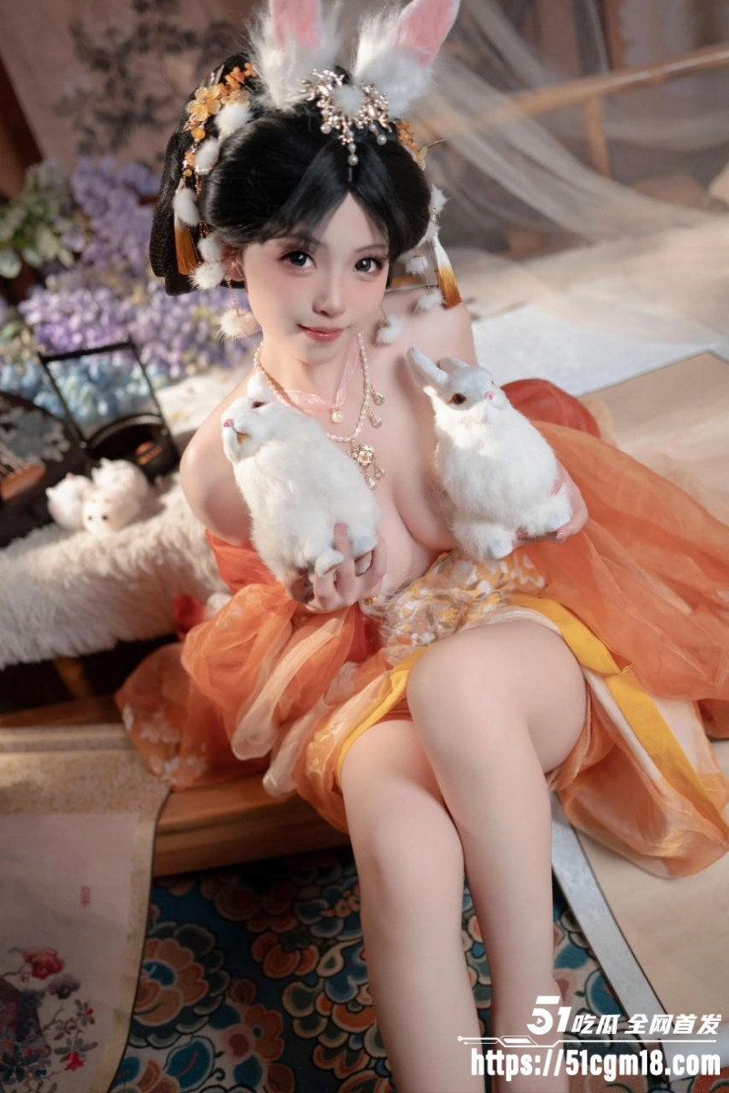 cos界福利姬 Bangni邦尼  化身中秋节玉兔  2