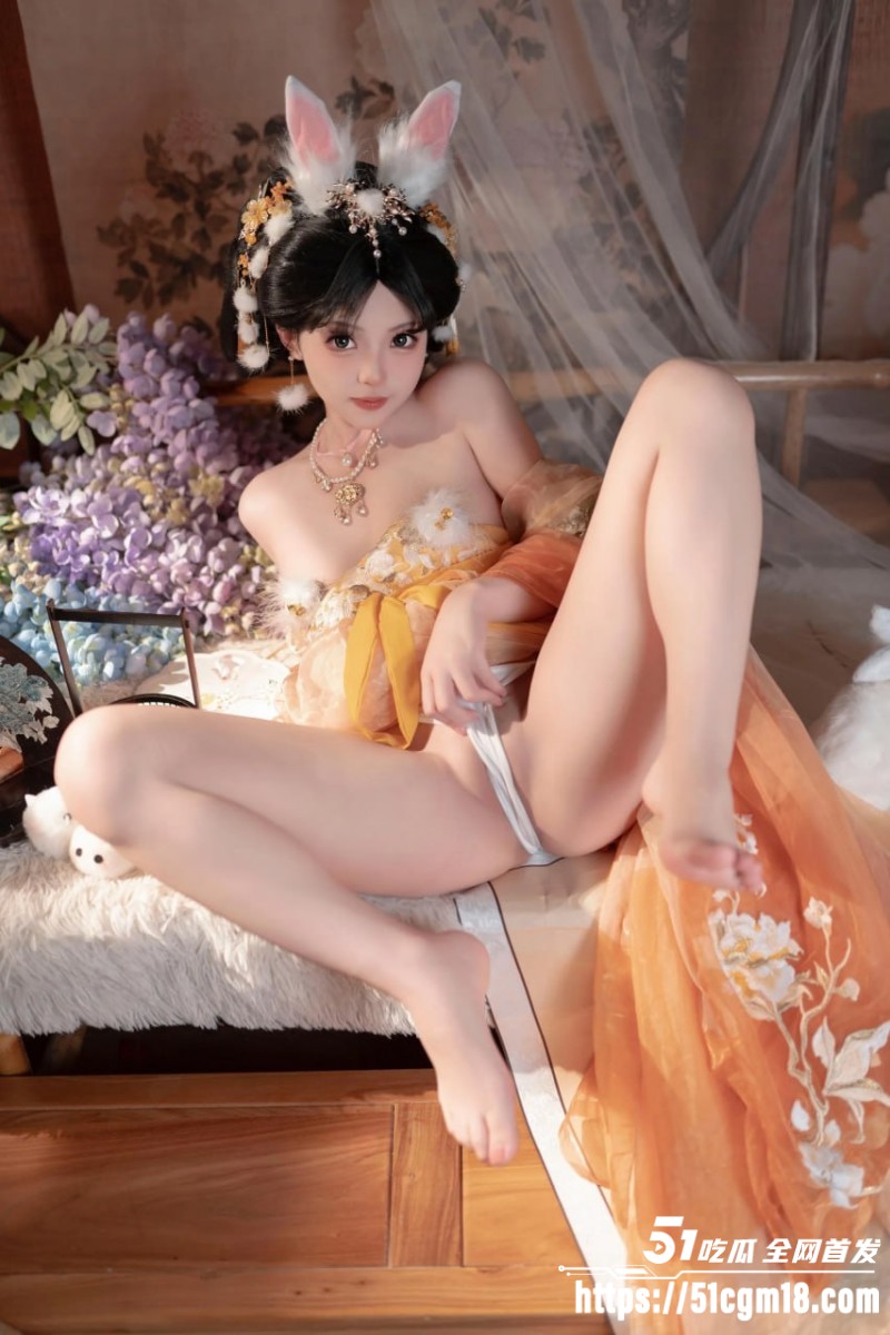 cos界福利姬 Bangni邦尼  化身中秋节玉兔  3