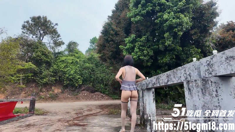 户外露出博主cikaimoon大胆全裸 2