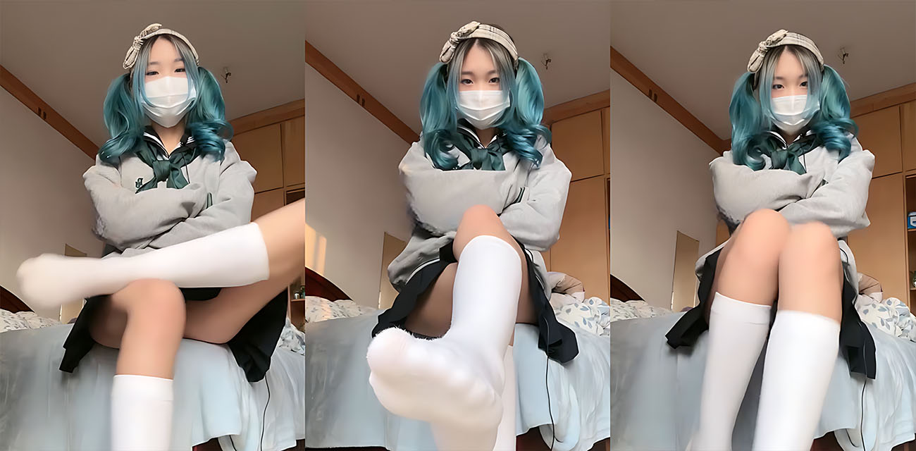 夹子音萝莉网黄 芃芃大人 空军一号寸止特训开课 白袜裹玉足淫语挑逗不停 - 素人反差