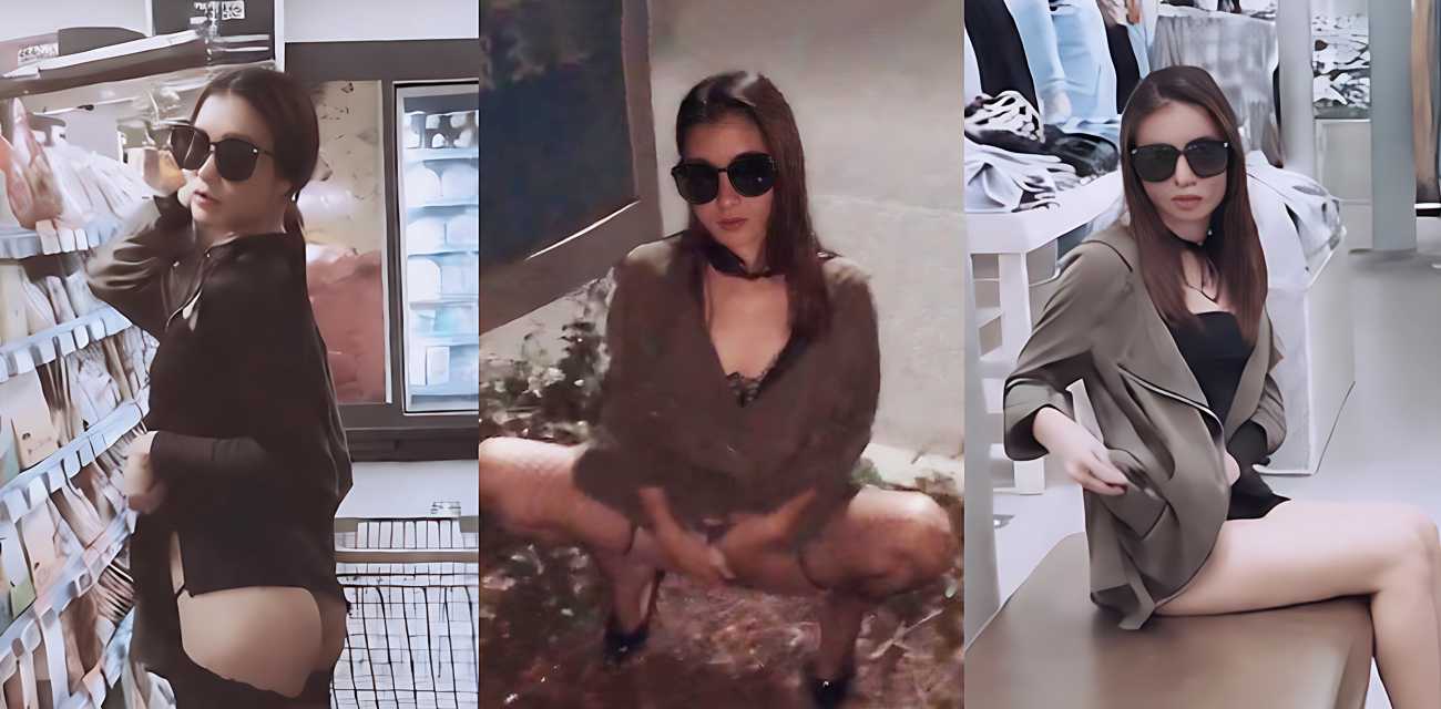 御姐福利姬 日理万姬 挑战户外露出 电玩城里全裸拍摄诱人发骚 掰穴漏奶刺激无比 - 网红明星