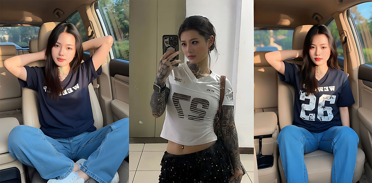 抖音高颜值网红 刺青阿诗 不雅视频曝光 湖南纹身师健身达人猛操 骚货被干到浪叫连连！ - 网红明星