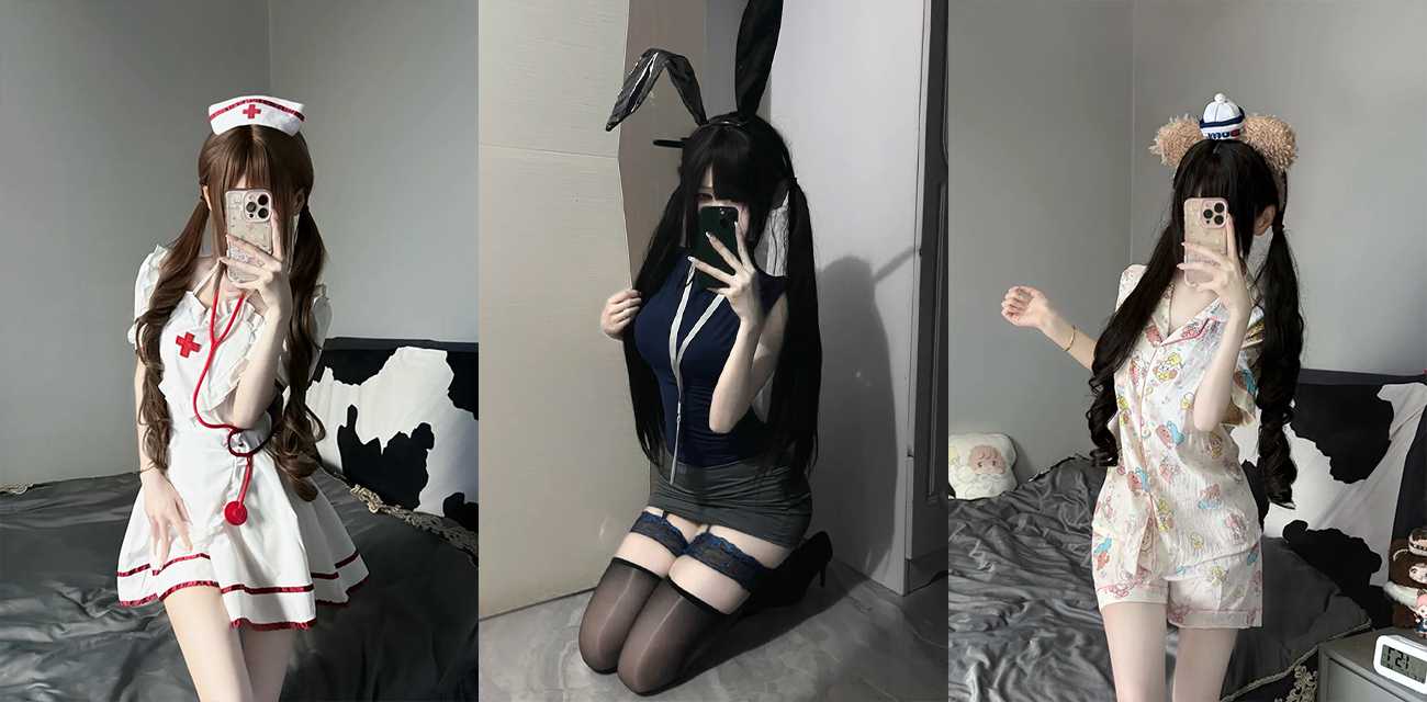 少女福利姬 aoao猫 约会腹肌猛男 各种JK制服讨主人欢心 桃心翘臀被疯狂后入 又甜又贱！ - 网红明星