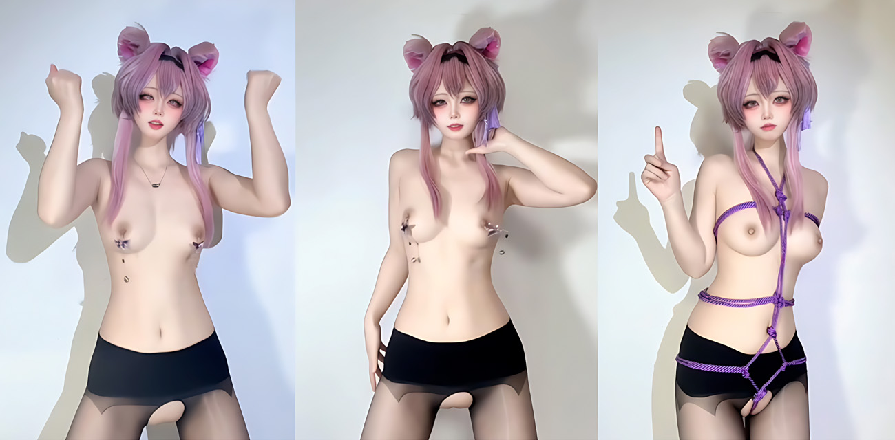 推特超高颜值萝莉 希尔薇 4月最新作 极品裸舞扭腰顶胯 奶挺臀翘骚浪翻天 - 网红明星