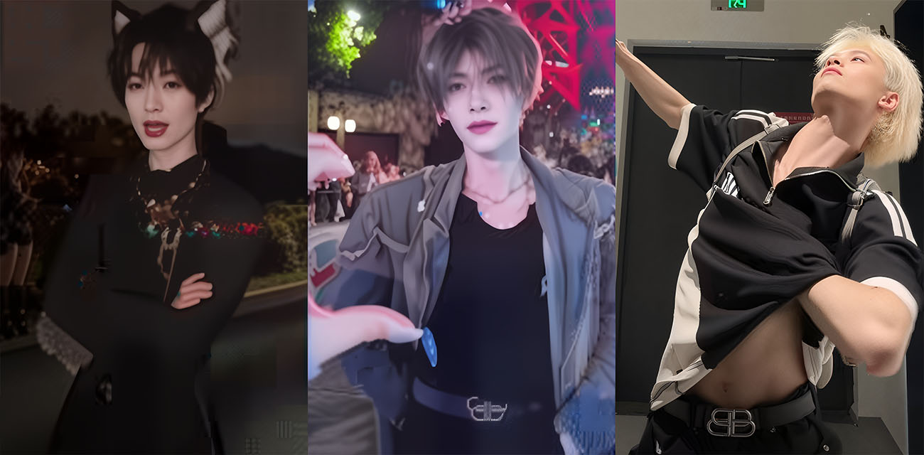 上海欢乐谷前男团NPCYMeey 易明被爆出轨粉丝 线下陪富婆大姐出卖肉体 - 网红明星