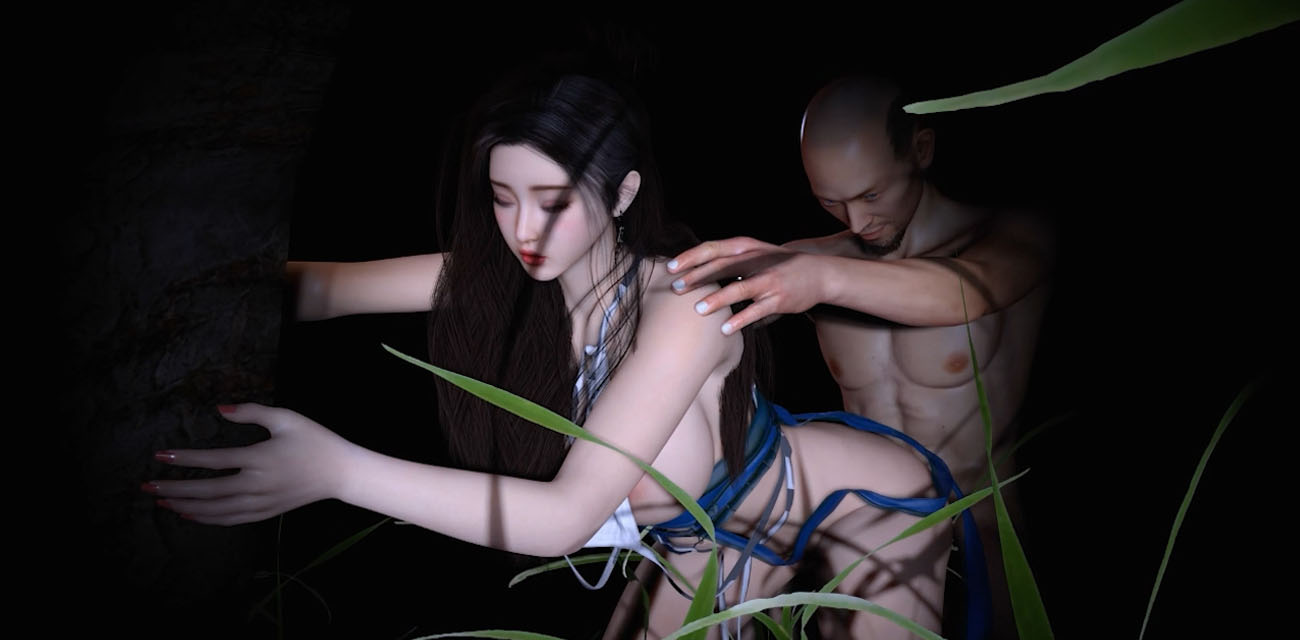 精品3D动漫 古风绝美倩女月夜户外采补 黑发飘飘身姿曼妙 跪地口交后入猛操白虎蜜穴 采阳补阴娇喘连连 - 社会奇闻