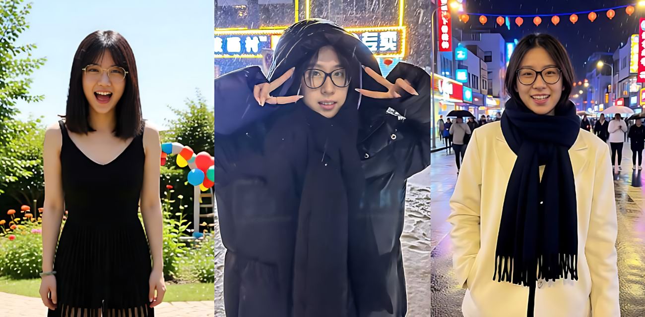 抖音高颜值眼镜婊 被前男友曝光狂操视频 穿黑丝玩楼道露出 窗边后入蜜臀性感诱人！ - 素人反差