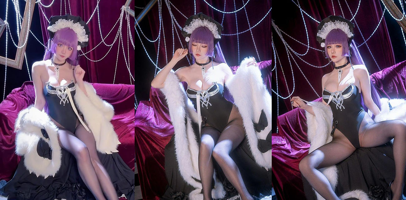 二次元福利姬 星之迟迟 COS塔什干黑丝巨乳长腿私密邀约 极致诱惑狂野欢愉拉满 - 网红明星