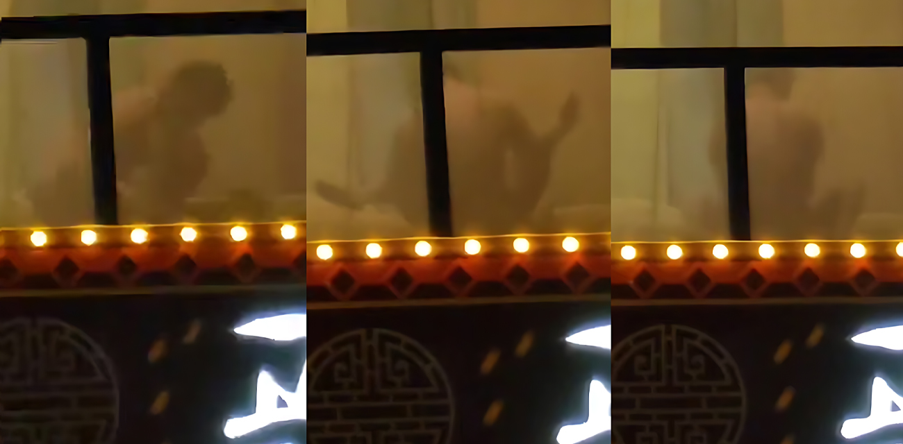 酒店窗户惊现情侣疯狂做爱现场 各种姿势打桩猛操 街头活春宫全被路人拍下 太劲爆了！ - 热门大瓜