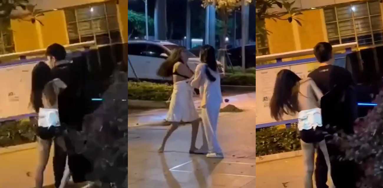 东莞上沙中山北路车震抓奸 老公跟小三在车里疯狂做爱 老婆收到预警直接杀到现场 撕逼开打！ - 社会奇闻