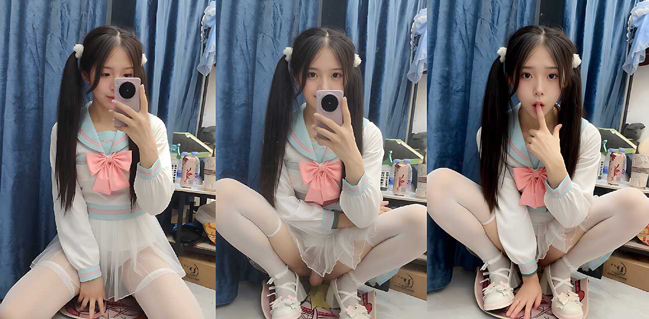 极品伪娘 沐清幽 被主人猛烈后入 头戴猫耳双马尾超可爱 被拉着头发爽操