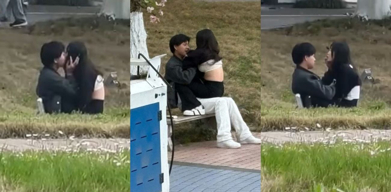 四川文理学院 饥渴小情侣当众放飞自我 光天化日长椅做爱 现场秒变全校打卡圣地！ - 学生校园