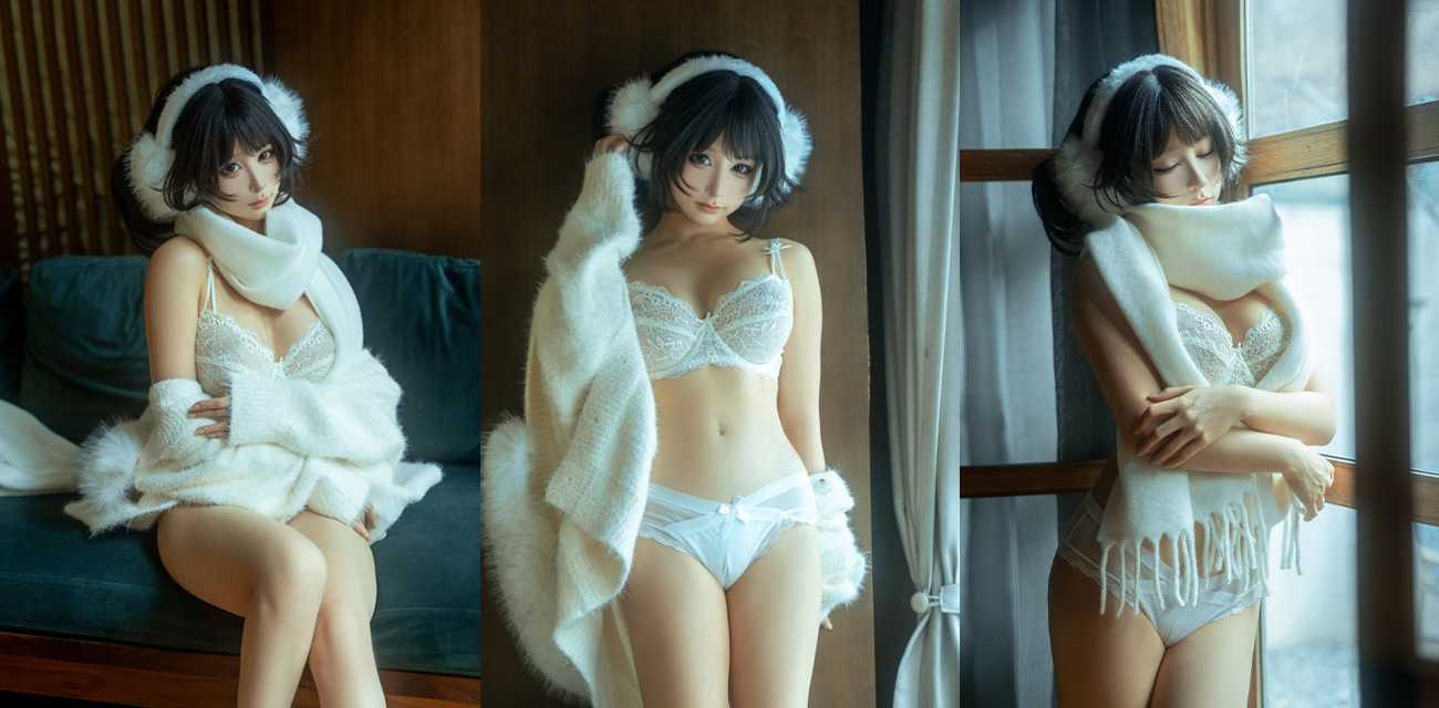 甜美少女 蠢沫沫 大尺度私拍 白毛制服勾勒身材曲线 妖娆酮体扭动散发性感魅力 - 网红明星