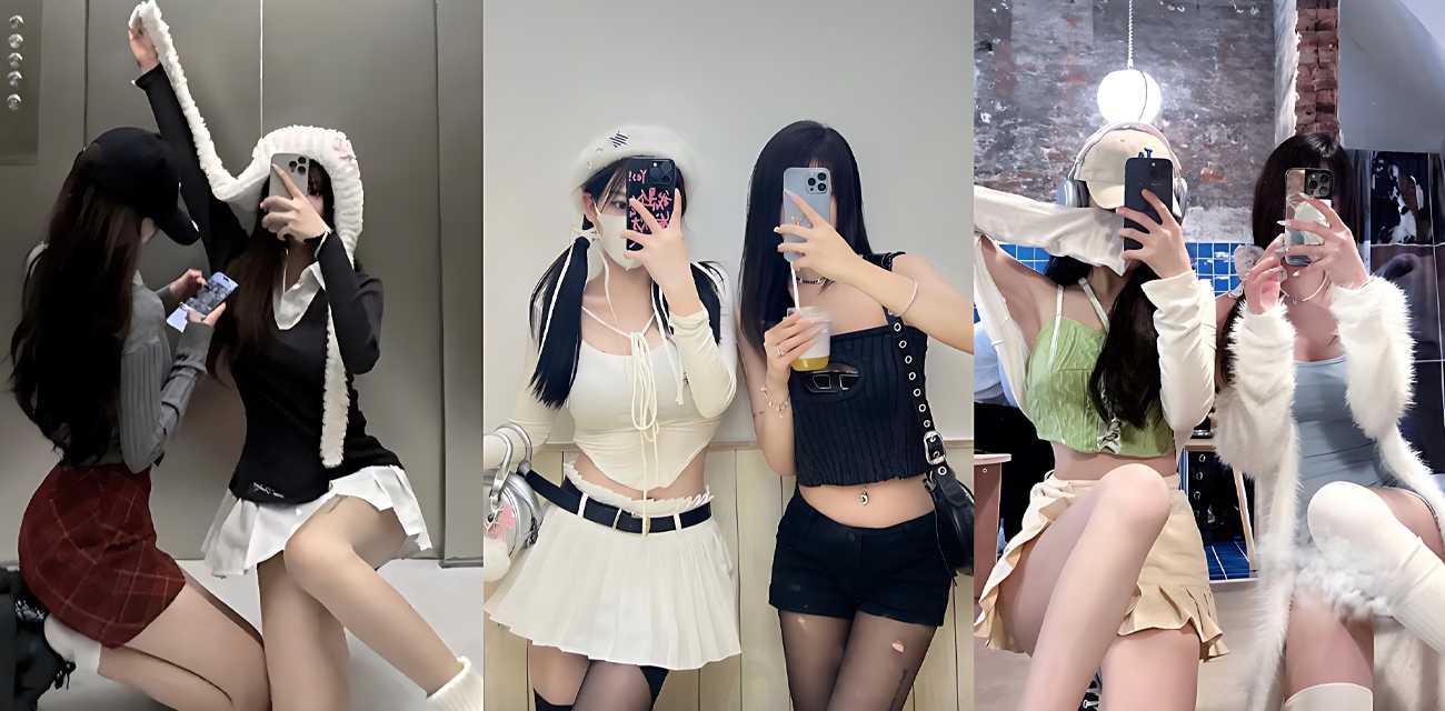 大神网聊精神姐妹花阳台吃鸡实拍 双女脸含笑意互相争抢肉棒 嫩舌划过龟头诠释快感 - 素人反差