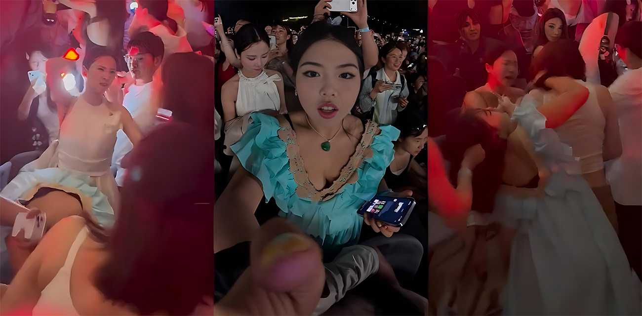 权志龙澳门音乐节台下炸锅 女粉挤位互撕当场干架 上演最强Power真人秀！