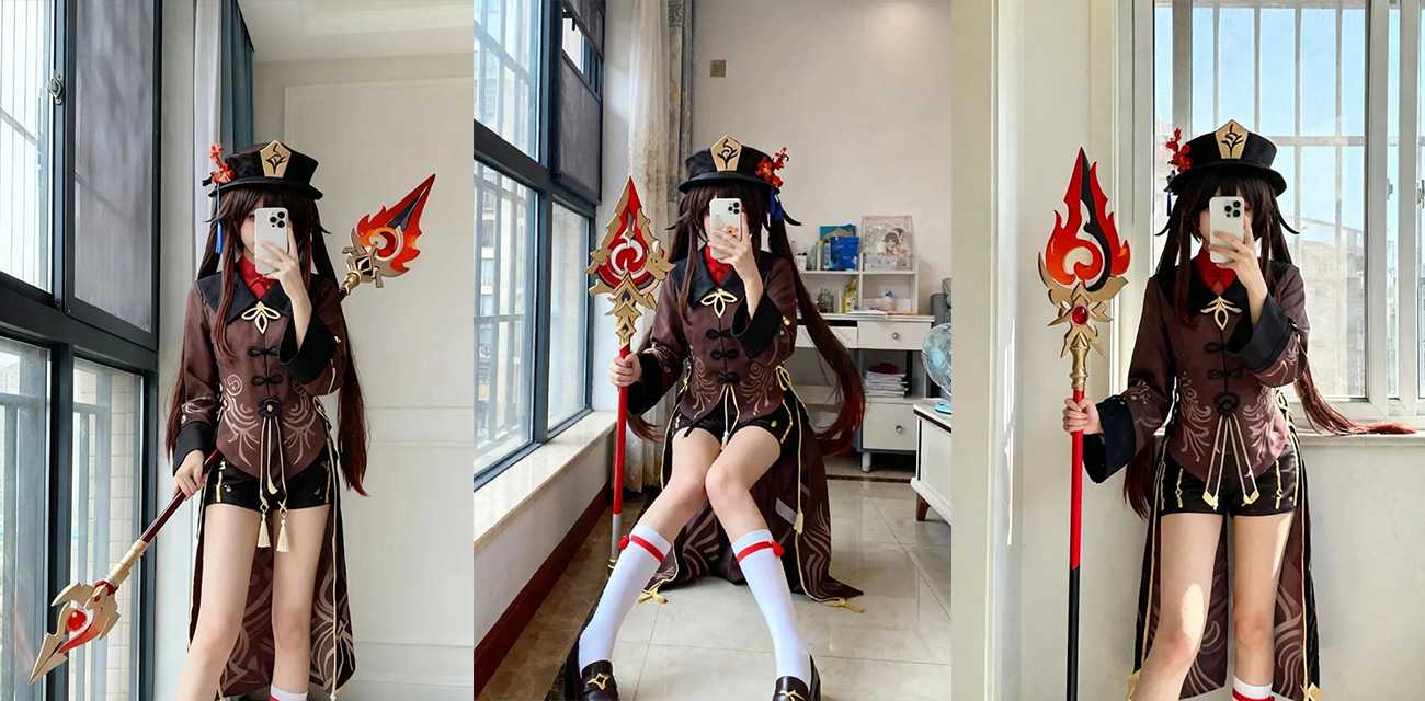 可爱福利姬 星十三 COS原神胡桃侍奉肉棒 小嘴紧含猛舔深喉 像饿了好久的淫娃 在吸取主人精华！ - 网红明星