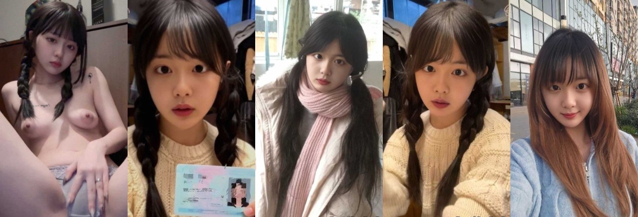 湖南大学生蒋鑫鑫裸贷下海拍片炸裂！双麻花辫清纯学生脸全裸露脸，白虎嫩逼掰开揉扣骚水直流，素人极品太会玩 - 学生校园