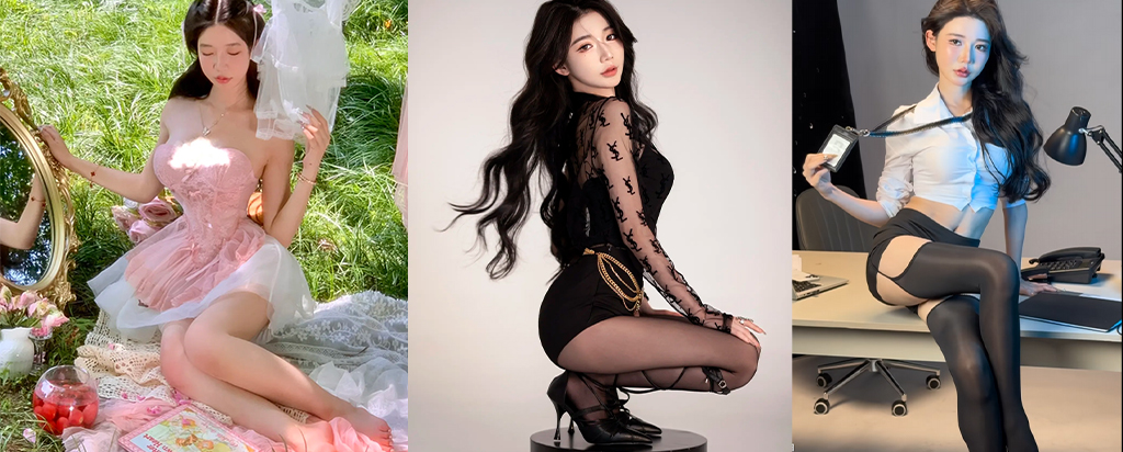 120万粉丝抖音网红黎允熙baby直播间小巧思换衣露点