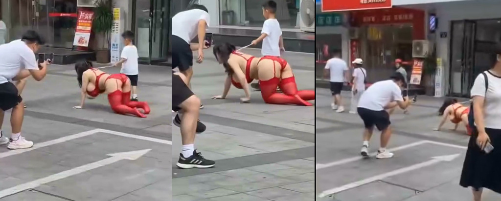 sm圈大佬户外露出挑战视频刷爆抖音竟是ai视频伪造