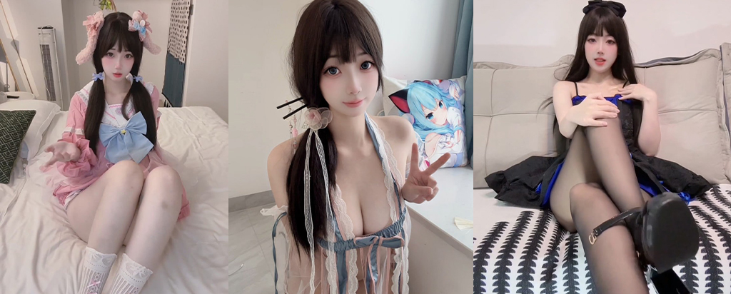 b站高颜值二次元coser福利姬扔芙兔姬定制福利视频流出