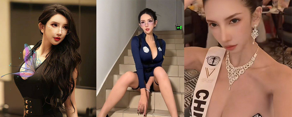 138万粉丝抖音超模赵舒淇塌房极速之夜一穿四