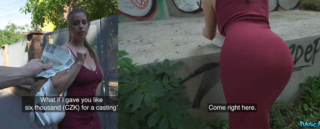 捷克街头搭讪大师在乡下偶遇身材爆炸的连衣裙御姐