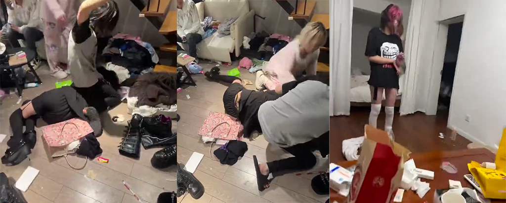 精神小妹被出轨上门抓歼又遭暴击小三还是个小偷