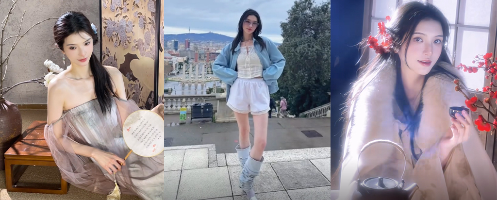 5万粉丝抖音网红王维琳weilin最美混血校花露脸视频曝光