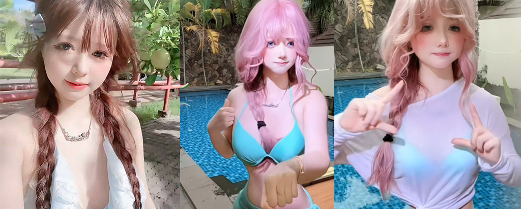 340万粉丝抖音福利姬佳佳拖把粉毛约束福利视频外流