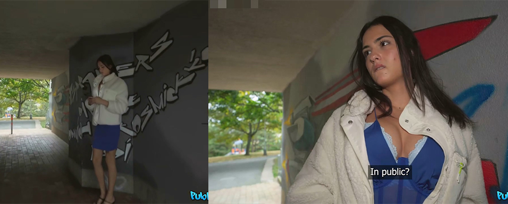 海外版真心话大冒险捷克街头搭讪桥底偶遇长腿美女