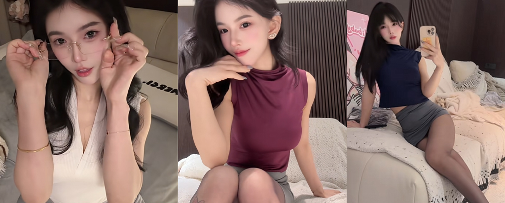 120万粉丝抖音网红御姐妮好甜私密会议室直播视频外流